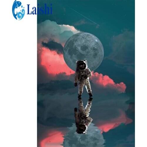 Diamond embroidery astronaut full drill Square/round Diamond painting Diamond embroidery Cross Stitch Rhinestone mosaic pictures