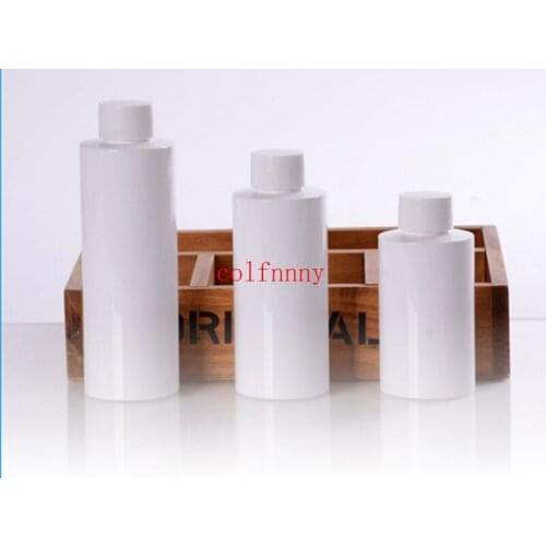 Fast Shipping 120ml 160ml 200ml white/Aluminum cap bottle, bath foam liquid shampoo emulsion bottle
