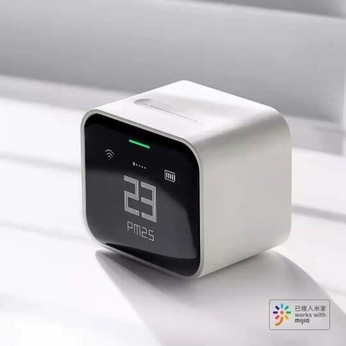 XIaomi Qingping Air Detector lite Retina Touch IPS Screen Touch Operation pm2.5 Mi home APP Control Air Monitor air monitor lite
