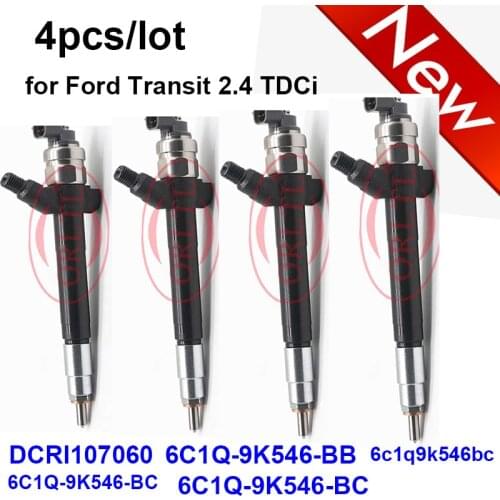 ORLTL DCRI107060 095000-7060 Diesel Injector 6C1Q-9K546-BB 6C1Q-9K546-BC 6c1q9k546bc 6C1Q-9K546-BC for Ford Transit 2.4 TDCi