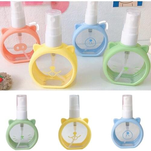 55ml Travel Refillable Eliquid Spray Alcochol Bottle Empty Container For Cosmetics Portable Perfume Atomizer Moisturize