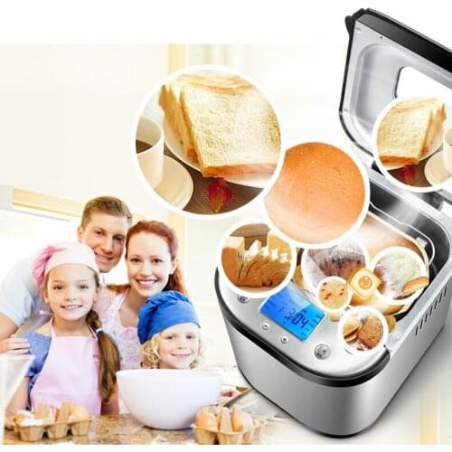 Bread machine The bread maker USES fully automatic intelligent multifunctional cake and noodles.NEW