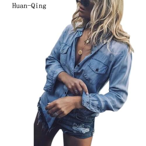 Huan-Qing Long Blouses