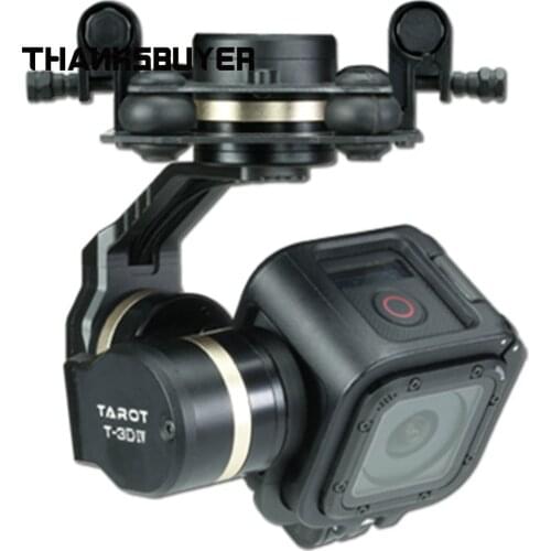 2018 Tarot GOPRO T-3D IV 3 Axis HERO4 SESSION Camera Brushless Gimbal PTZ for FPV Quadcopter Drone Multicopter TL3T02