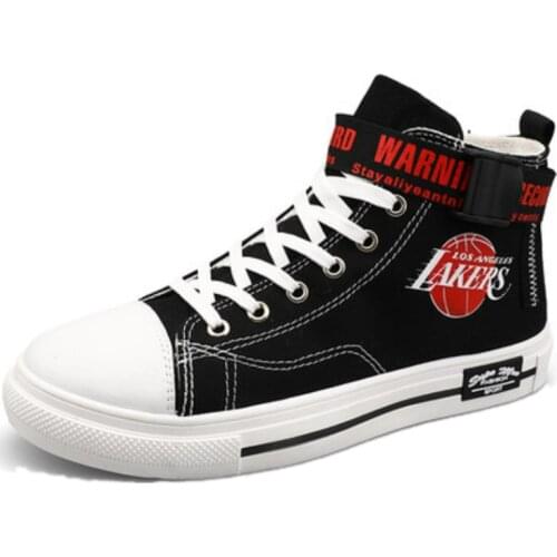 Unisex Hip Hop Sneakers Men Shoes Superstar Fashion Printed High top Men Causal Shoes Male Vulcanize Graffiti board Shoes