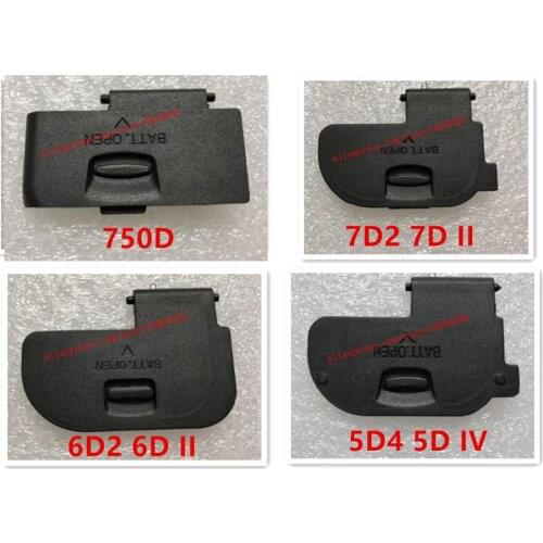 Battery Cover Door For CANON 6D Mark II ; 6DII 6D2 7D Mark II 7DII 7D2 5D Mark IV 5D4 5DIV 750D Digital Camera Repair Part