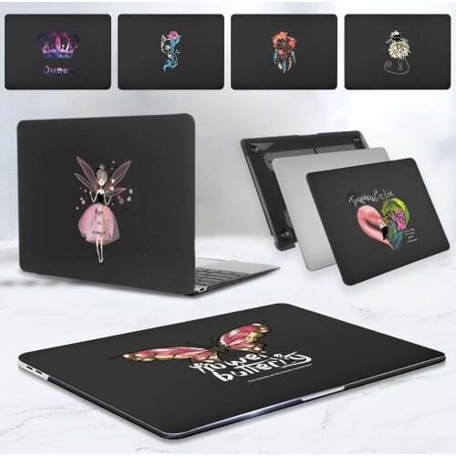 For Apple Macbook Air 13" /Pro 13" /Pro 15" A1398 A1707 A1990 /Pro 16" A2141 Cute Cartoon Pattern Series Matte Hard Laptop Case