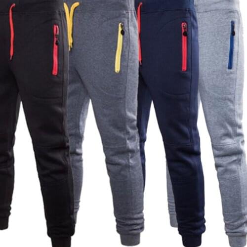 Mens Joggers Sweatpants Jogging Trousers Gym Training Skinny Leggings Homme Sport Pants Men Fitness Running Pants Sports Tights