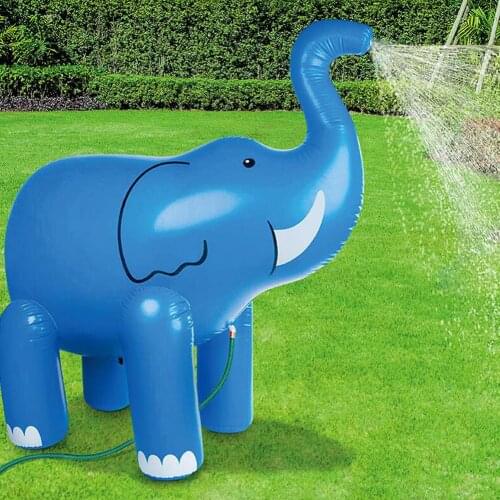 Inflatable Elephant Water Spray Doll PVC Parent-child Interactive Toy Outdoor Inflatable Toy Piscina Infantil Piscine Hors Sol
