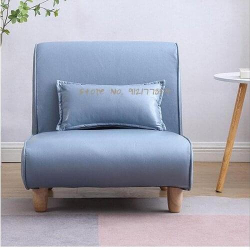New disposable technology cloth single seat small sofa bedroom bedside single seat living room Nordic lazy low chair