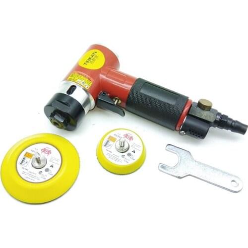 New 1pcs 3" Pneumatic Low speed with Toothed Polisher Tool Speed regulation Air Sander Polishing Machine