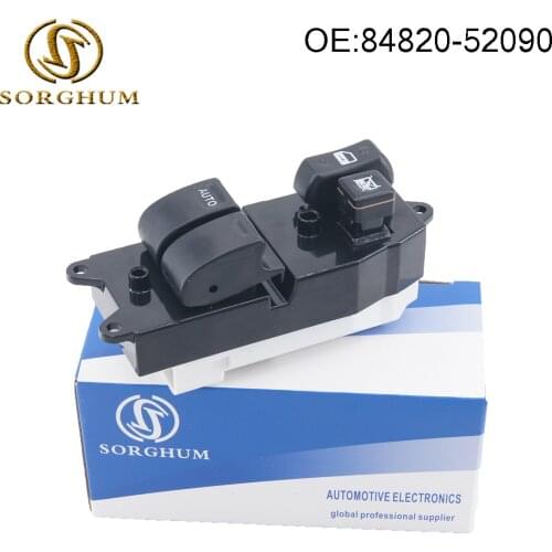 New Power Window Lifter Regulator Master Control Switch 84820-52090 8482052090 For Toyota Yaris Echo Verso