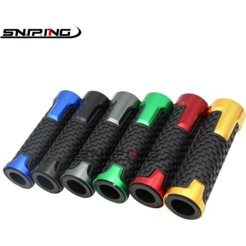 CNC Motorcycle 7/8 22mm Grip Sleeve Non-slip Handle Rubber Sleeve Is Applicable To Yamaha NMAX155 NVX155 AEROX155 SMAX FORCE155