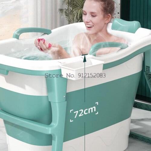 Bathtub Adult Folding Bathtub Bathtub Plus Large Bathtub Thickened Bathtub Household Bath Artifact