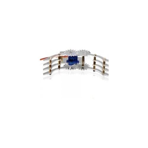 Official smarian Acrylic Robot Arm Gripper/Paw/Clamp/Claw for Robotic Model with Optional 9G Servo for Arduino DIY Robot Kit