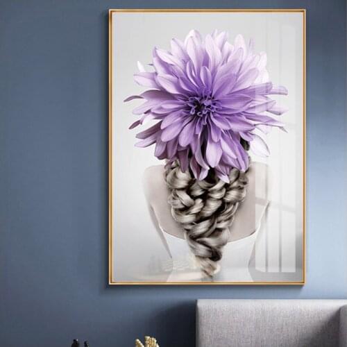 Modern aesthetics post modern figure painting beauty Poster Canvas home decoration wall mural printing waterproof gift 60X90 CM