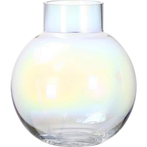 Modern Ceramic Vases Hydroponics Living Room Flower Arrangements Elegant Vases Simple Transparent Floreros Room Decor DI50HP