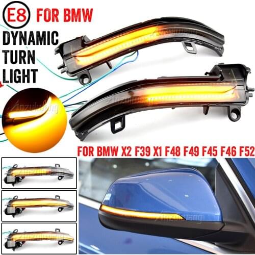 LED Dynamic Turn Signal Light Side Mirror Sequential Lamp For BMW 1 2 3 4 Series F20 F21 F22 F23 F30 F31 F32 F33 F34 X1 E84 i3