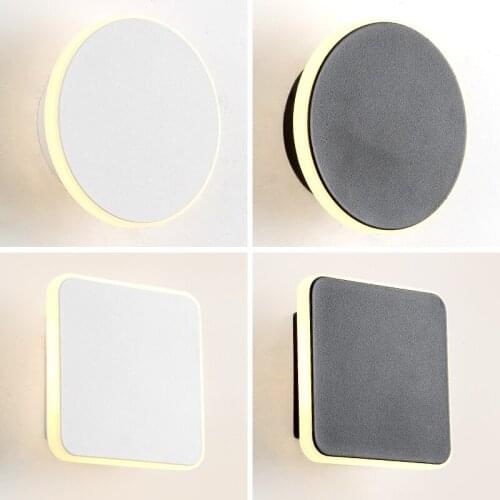 Nordic minimalist style modern wall lamp living room lamp creative personality bedroom lamp balcony aisle home decoration lamp