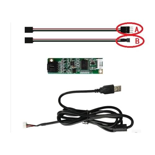 USB interface 4 line control card suite for 8 8.4 10.4 inch 12.1 15 17 19 22 inch touch panel