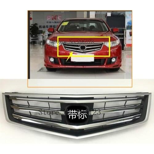 1 pcs For Honda Accord MK8 Spirior 2009-2012 71121-Tl2-A00 Perfect Match Front Grills Racing Grills With logo