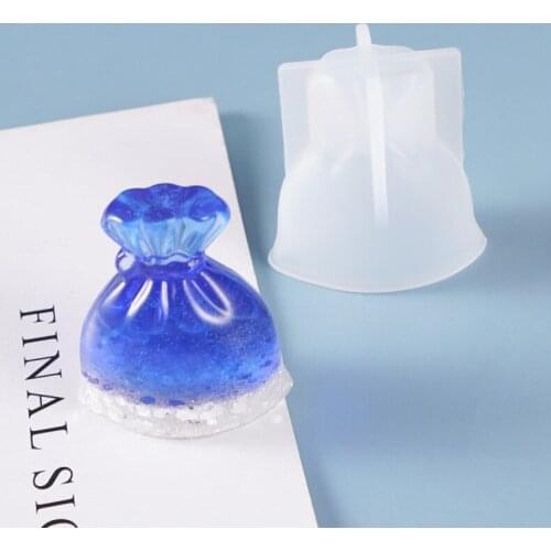 1 PCS Lucky Bag Silicone Mold DIY Jewelry Making Tool Moulds UV Epoxy Resin Decorative Craft