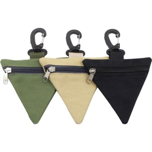 1PC Triangular Belt Bag Triangle Shockproof Wireless Headset Pack Professional Outdoor Coin Purse Key Bag for Outdoor