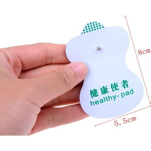 10PCS Electrode Pads For Electric Tens Acupuncture Digital Therapy Machine For Slimming Body Massager Frequency
