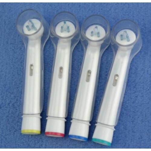 1126 Wholesale 4pcs Electric ToothBrushes Head Replacemant with caps for Oral B electric toothbrush head