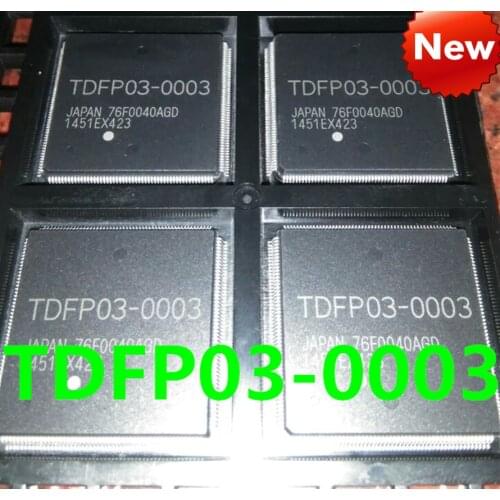 2PCS New Original TDFP03-0003 76F0040AGD QFP-208