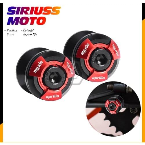 Motorcycle Accessories Swingarm Spools Slider Stand Screws Case for Aprilia Caponord MANA Pegaso Strada RS4 RSV1000 Mille