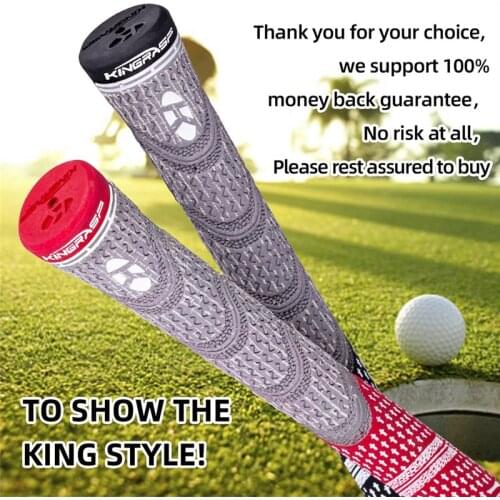 Anti-skid Shock-absorbing Golf Grips High Quality Rubber Golf Driver Grips Wear-resisting Golf Grips Grip Solid Putter Grips