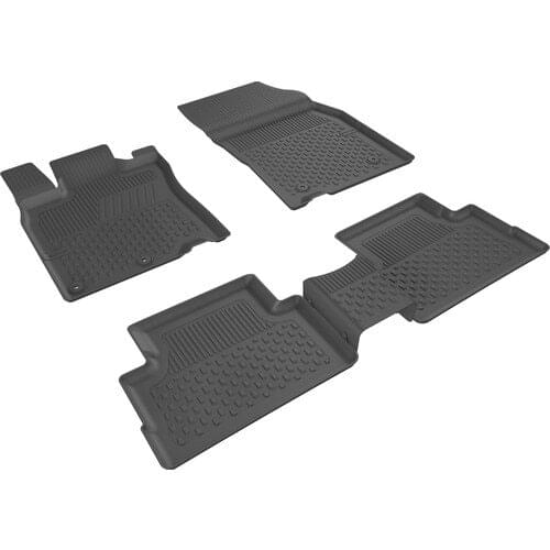 Roxform Car In-4.5D Mop Black Auto Mat Interior Accessories Tuning For Nissan Qashqai 2014 2015 2016 2017 2018 2019 2020 2021