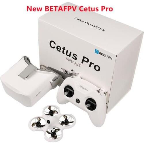 BETAFPV Cetus Pro FPV Kit 1S 800TVL Brusheless FPV Drone LiteRadio 2 SE Radio Transmitter VR02 FPV Goggles for FPV New Pilot