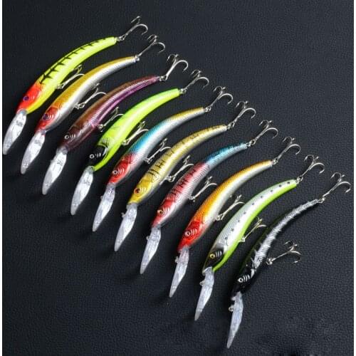 1Pcs Big 15.5cm 16.3g Minnow Fishing Lure Wobblers Crankbait Artificiais Hard Bait Swimbait Carp Fishing Tackle