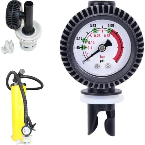 Air Pressure Digital Meter Body Board Barometer With Hose Adaptor Connector For Inflatable Boat Raft Ribs Kayak