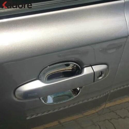 For Toyota CHR C-HR 2016 2017 2018 2019 ABS Chrome Front Door Handle Bowl Cover Trim Frame Sticker Car Styling Accessories