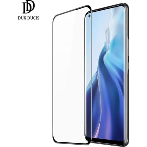 For Xiaomi Mi 11 Tempered Glass 9H HD Clear Sensitive Full Coverage Anti-Fingerprint Front Glass Film for Xiaomi 11 Dux Ducis