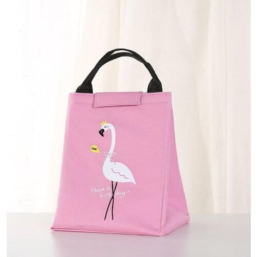 Cartoon Animal Insulated Lunch Bag For Women Kids Camping Picnic Waterproof Food Storage Bag Fresh-keeping Cooler Bag