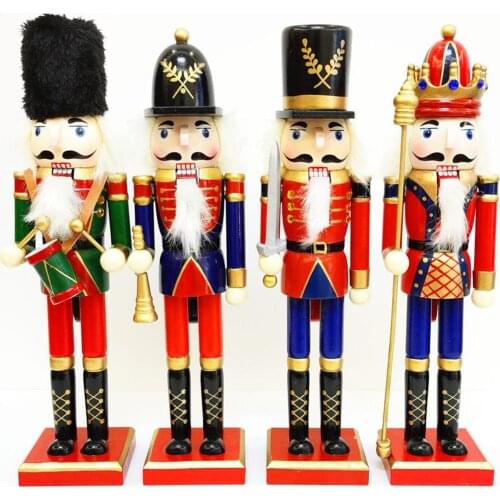 Classic Christmas Decoration Wooden Soldier Prince Nutcracker 12 Inch Gift