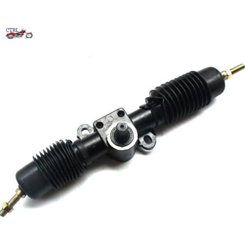 Modified Four Wheel Electric Scooter Beach Karting Parts 1.4/1.7 Turn Steering Gear Box Steering Wheel Ball Head Pull Rod