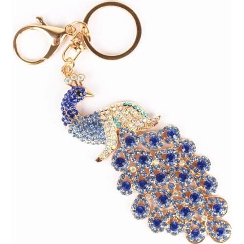 New Arrival Beautiful Crystal Rhinestones Woman HandBag Keychain Diy Diamond Painting Animals Unfinished Decoration Gift