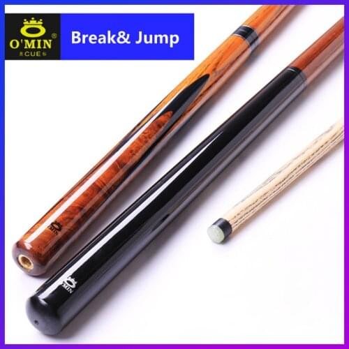 O'min Break Punch Jump Cue Ash Wood Shaft China