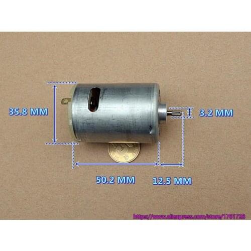 Original Mabuchi 36*50mm 7.4V 22800rpm large power 540 DC motor
