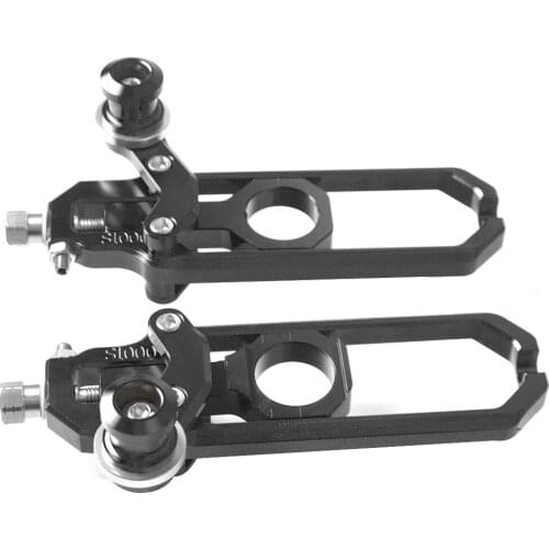 S 1000RR S1000R HP4 Aluminum Rear Axle Spindle Chain Adjuster Blocks Spool Sliders For BMW S1000RR S1000 RR S 1000RR 2009-2016