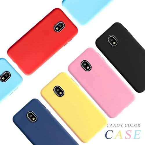 Candy Color Silicone Case For Samsung Galaxy J7 2017 2016 J730 J710 Case Matte Soft TPU Phone Cover For Samsung J7 2015 J700 Bag