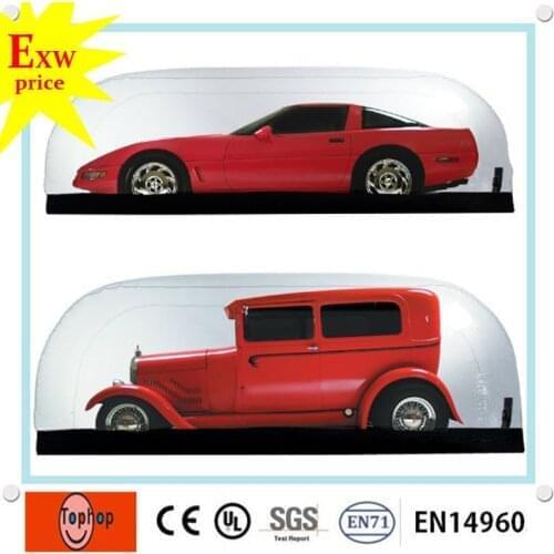 Folding inflatable bubble tent car body cover capsule for hail for sale factory price