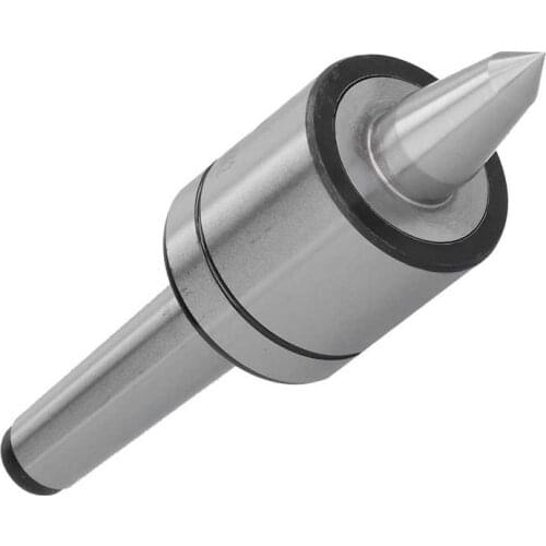 Lathe machine wood lathe Live Center Woodworking 60° Morse Tapered Turn Tailstock Revolving Lathe Tool MK2‑1 Slot wood