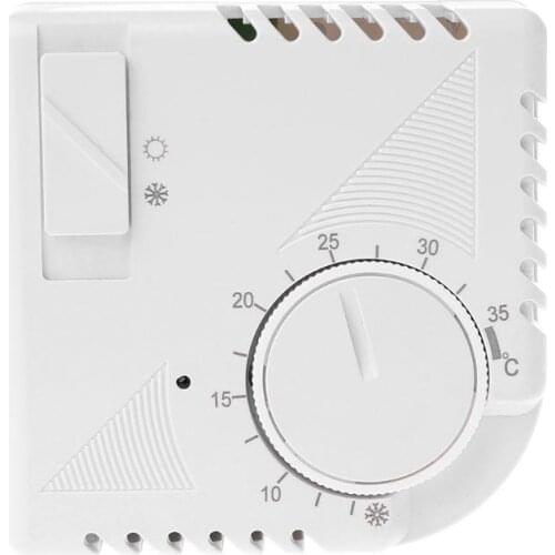 OOTDTY Universal Room Thermostat Energy Save Mechanical Temperature Controller w Switch