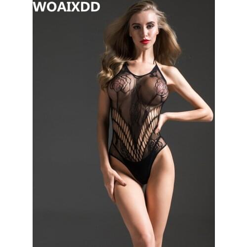 S-2XL Sexy Lingerie For Woman Porno Lingerie Erotic Underwear Female Costume Lace Babydoll Dress Mujer Sexi Apparel Bodysuits